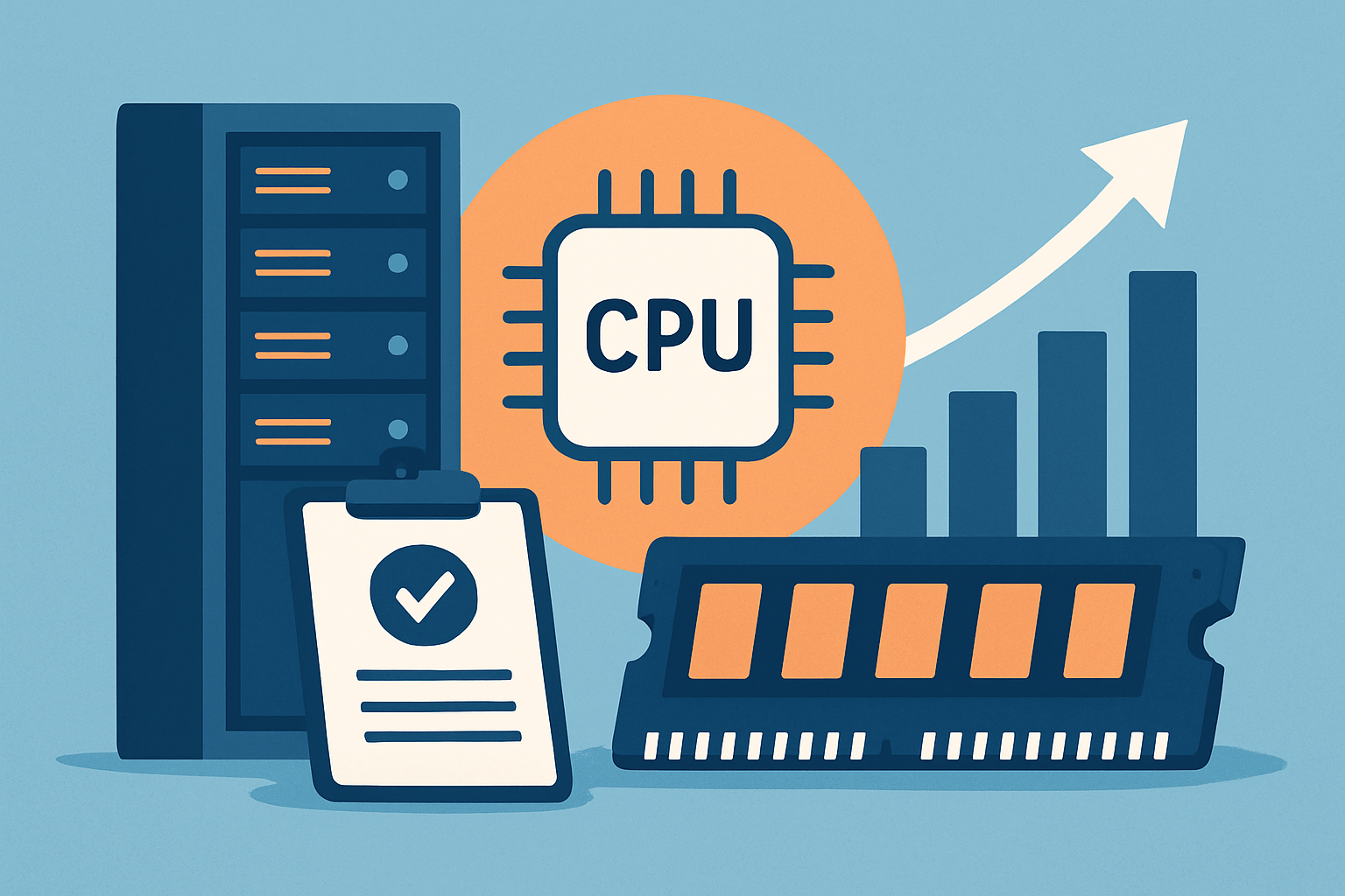 Obrazek przedstawiający komponenty komputerowe